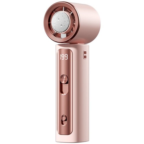 INF Ročni mini ventilator s polprevodni&scaron;kim hlajenjem in LED zaslonom Pink, (5000324893) Cene