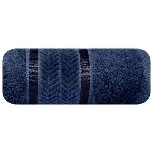 Eurofirany Unisex's Towel 339248 Navy Blue