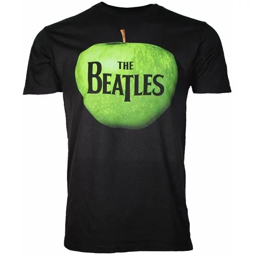 The Beatles majica Apple Logo S Črna