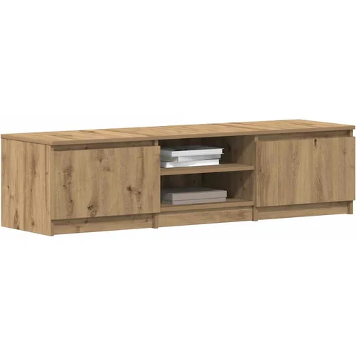 vidaXL TV omarica Artisan Oak 140x40x36 cm iz umetnega lesa