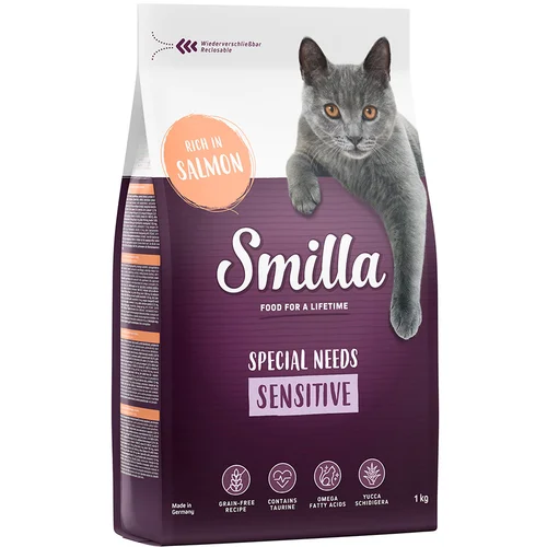 Smilla Adult Sensitive – losos - 2 x 10 kg