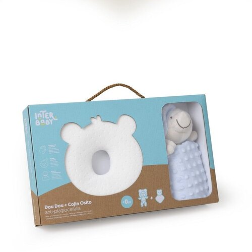 Interbaby jastuk + tješilica Teddy blue Cene