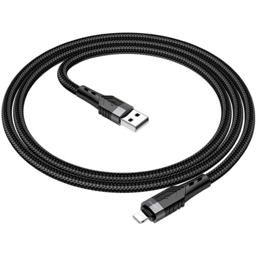  USB kabal BOROFONE BU35 iPhone/lightning Influence charging data cable black, 1,2m, 2,4A Cene