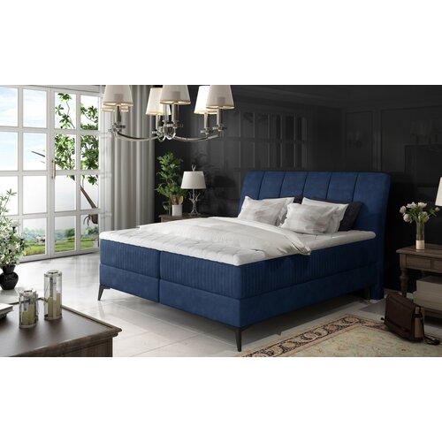 ELTAP Tapecirani boxspring krevet Aderito s dvostrukim spremi�tem-180x200-Kronos 09, Kronos 09 Pasy 2 Cijene