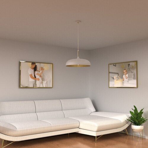  Brilagi - Visilica na sajli ABRAHAM 1xE27/60W/230V, prečnik 45 cm, bela Slike