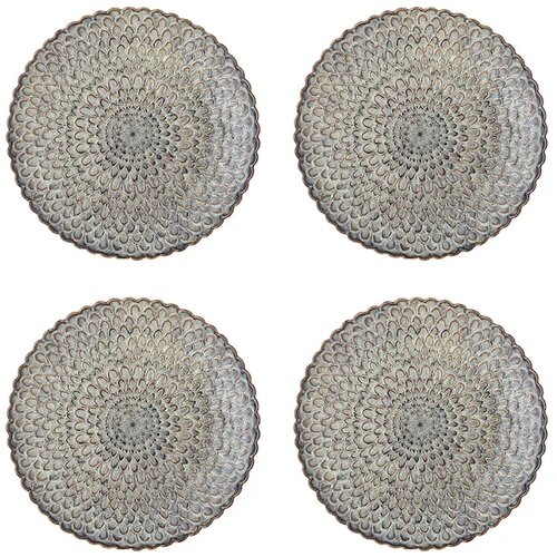 Bloomingville Komplet plitvih krožnikov Katrina 26,5 cm 4-pack Slike