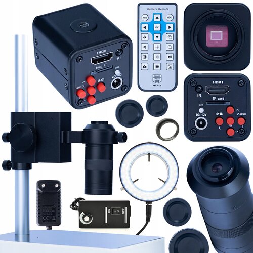 Rosfix profesionalni digitalni mikroskop norma black pro hdmi 1080P light 4W1, (22084093) Slike