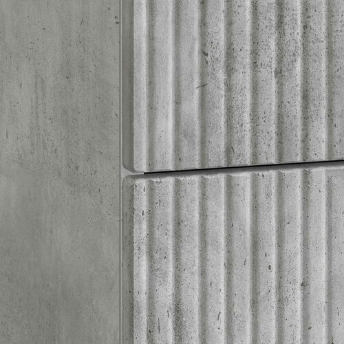  Noćni ormar Betonska siva 43 x 41 x 66,5 cm Konstruirano drvo Slike