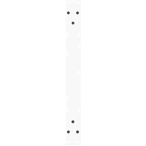  Noge za blagovaonski stol V-oblika 2 kom bijele 70x(42-43 3) cm Slike