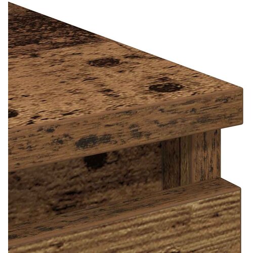  Komoda staro drvo 80x35x76 cm od konstruiranog drva Slike