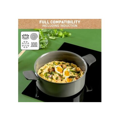 Tefal &amp;scaron;erpa sa poklopcem 24cm C4264673 renew Slike