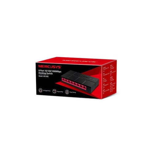 Mercusys MS108G Desktop Switch 8-Port 10/100/1000 Slike