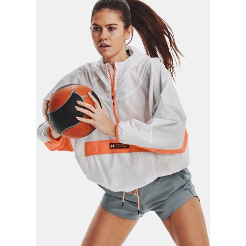 Under Armour Jacket Rush Woven Anorak-WHT - Women Slike