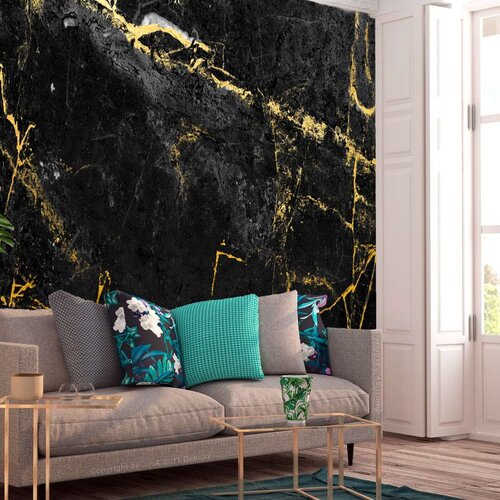 Tapeta - Black Elegance 100x70 Slike