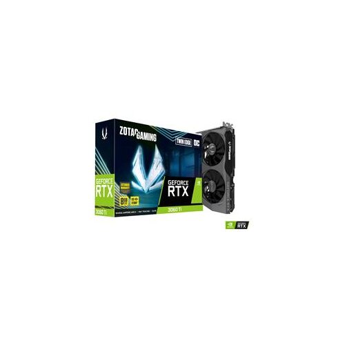 Zotac gaming geforce rtx 3060 ti twin edge oc lhr grafička kartica Slike