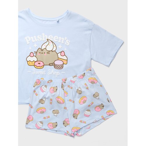 Sinsay Pamukna dvodijelna pidžama s printom Pusheen the Cat Slike
