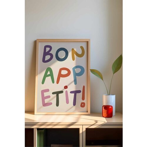 WALLXPERT Multikolor Dekorativna Okvirena MDF Slika - 33 x 48 cm Cene