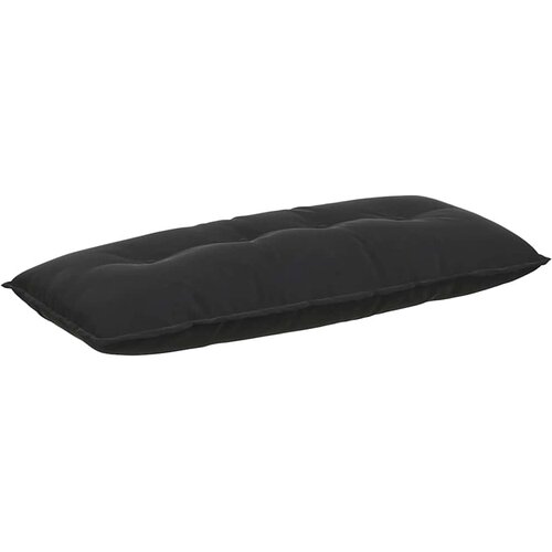 vidaXL Poglavni vzglavnik Črna 120 x 50 cm Žametna tkanina, (5000278310) Cene
