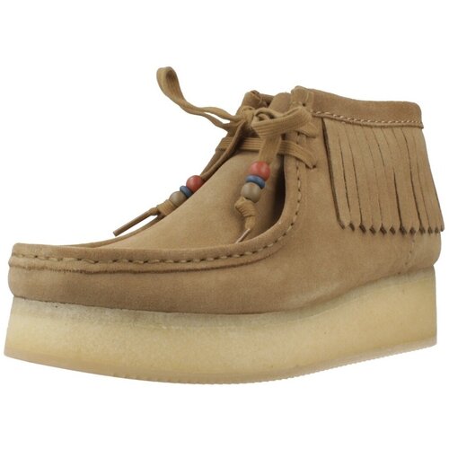 Clarks Gležnjarji WBWEDGE FRINGE Kostanjeva Slike