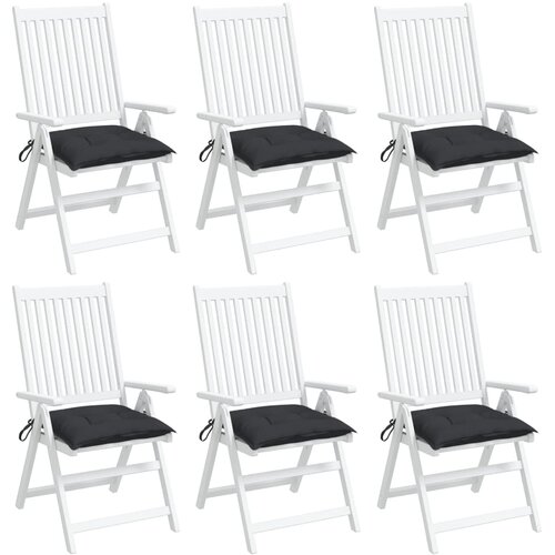 vidaXL Jastuci za palete 6 kom crni 50 x 50 x 7 cm od tkanine Oxford Cijene