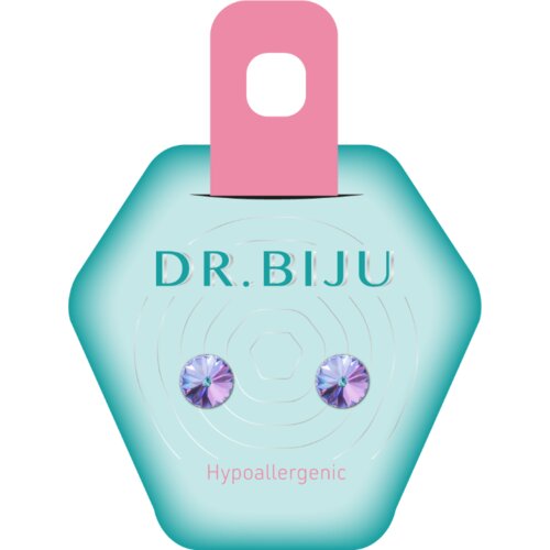 Olimp Sport DR.BIJU minđuše 6.2mm lila krug Cene