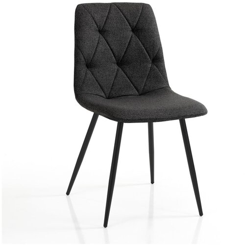 Tomasucci Črni jedilni stoli v kompletu 2 ks Mesh &amp;ndash; Slike