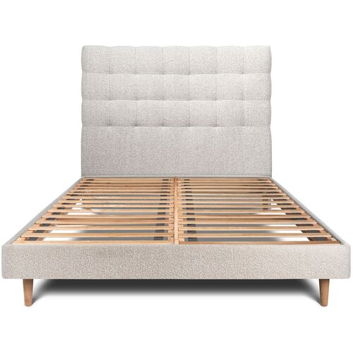 Sommeil de plomb 150x200 cm postelja z oblazinjenim vzglavjem - Blago Oblazinjena kodrasti učinek, (21612859) Cene