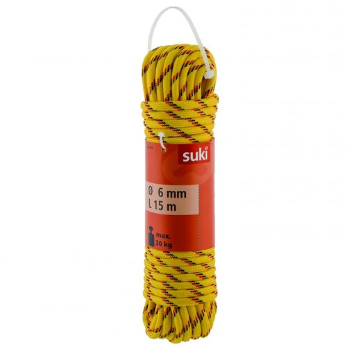 Suki Uže ŽUTO-CRNO-CRVENO 6mm 15m Cijene