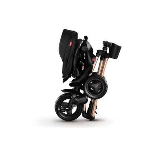 Qplay Tricikl Nova zlatni ram S700-13, Crni Slike