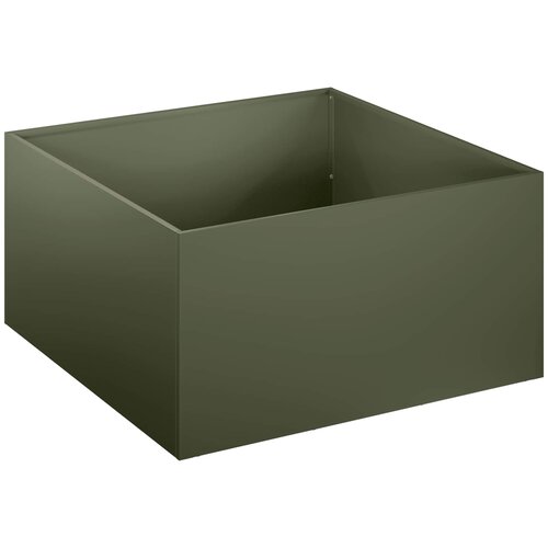  Vrtna saksija 2 kom. Maslinastozelena 60 x 60 x 30 cm Slike