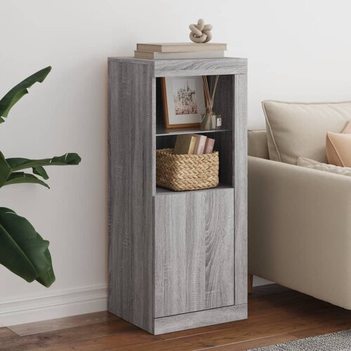 The Living Store Komoda z LED lučkami siva sonoma 41x37x100 cm - Komoda, (21660991) Cene