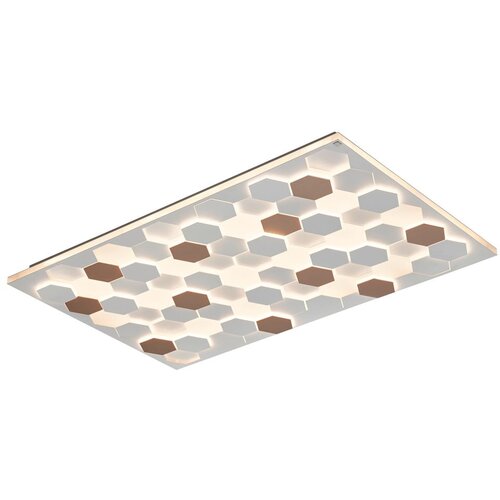 CINQUE bela led stropna svetilka z glasovnim upravljanjem s pomočjo mobilne aplikacije s kovinskim senčilom 70x115 cm cifavo – Cene