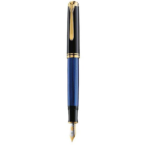Pelikan nalivno pero souveran M400 f, črno moder Slike