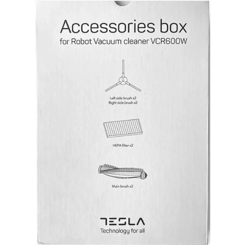 Tesla Dodaci za R.Us. AP600VCR2x glavne četke, 2x HEPA filt; po 2x lijve i 2x desne bočne četkice