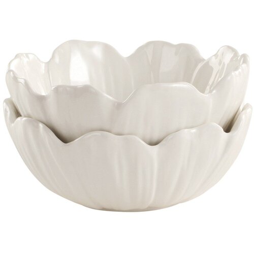 Jotex Bele porcelanaste skledice v kompletu 2 ks za solato Eira – Cene