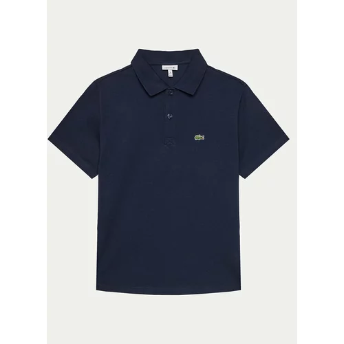 Lacoste Polo majica DJ0642 Mornarsko modra Regular Fit
