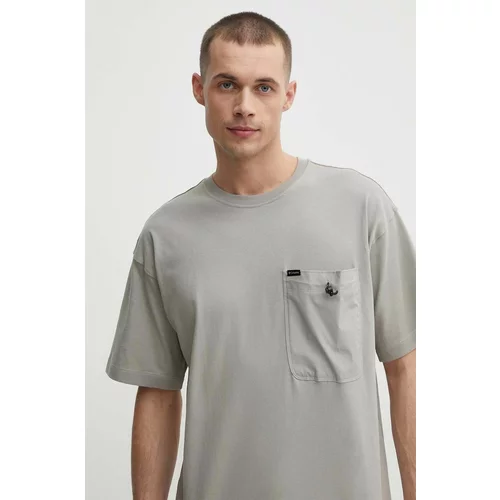 Columbia Bombažna kratka majica Landroamer moška, siva barva, 2076021