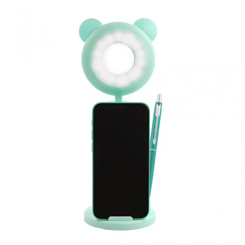 držač za mobilni sa led rasvetom makeup K5 zeleni Slike