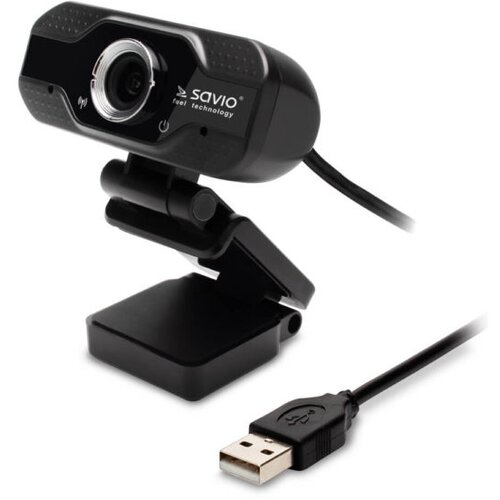 Savio USB spletna kamera Full HD 1920x1080 z vgrajenim mikrofonom Slike