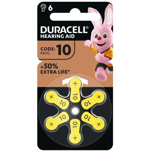 NELT c.o. Duracell baterije za slu&amp;scaron;ni aparat Aid 10 Slike