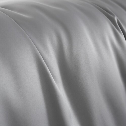 Catherine Lansfield Siva satenasta podalj&amp;scaron;ana posteljnina za zakonsko posteljo 230x220 cm Silky Soft &amp;ndash; Slike