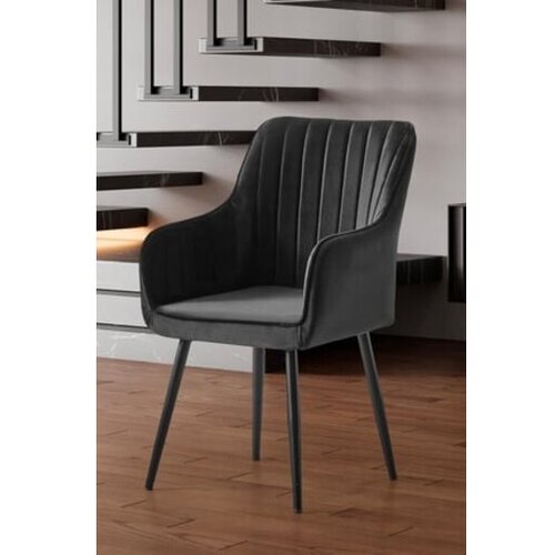 Hanah home Fotelja Nova, 46x89x44 cm, Antracit Cijene