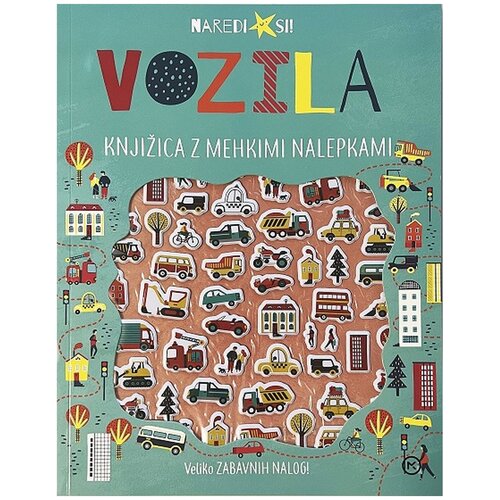 Mladinska Knjiga Vozila - knjižica z mehkimi nalepkami Cene