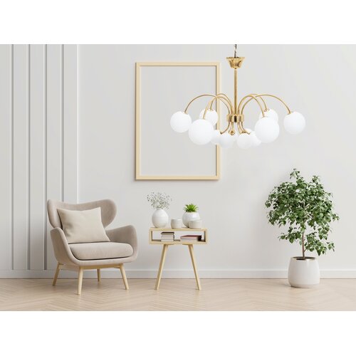 Toolight stropna svjetiljka glamour gold APP962-12CP Slike