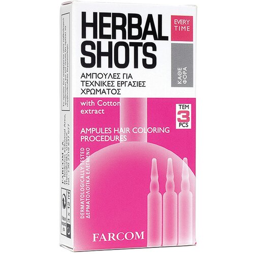 Farcom herbal shots - ampule za farbanu kosu 3x10ml Slike