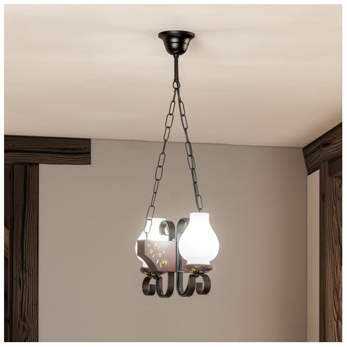  Brilagi - Luster na lancu QUEEN 2xE14/40W/230V bukva/wenge Cene