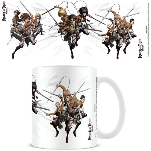 Pyramid &amp;scaron;olja Attack On Titan - Characters Mug Slike
