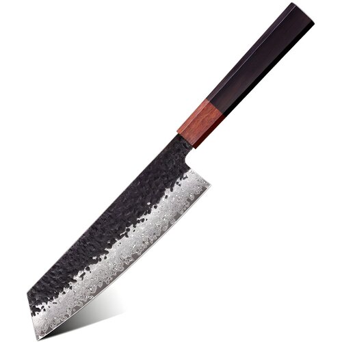  Damaskasti kuhinjski nož AO-37382 - Kiritsuke / Smeđa KP37382 Cene