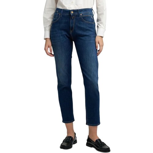 Replay Kavbojke slim MARTY SLIM BOYFIT WA416.000.685 913 Modra Cene