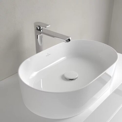 Villeroy Boch 4A1956R1 Collaro CeramicPlus 56 x 36 cm nadpultni umivalnik brez odprtine za armaturo Slike